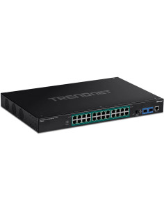 Trendnet Industrial Switch 26-Port Gbit Poe+ L2 Manag. Rackm