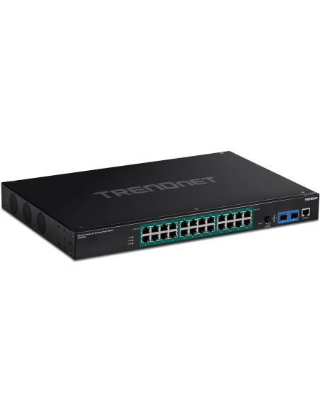 Trendnet Industrial Switch 26-Port Gbit Poe+ L2 Manag. Rackm