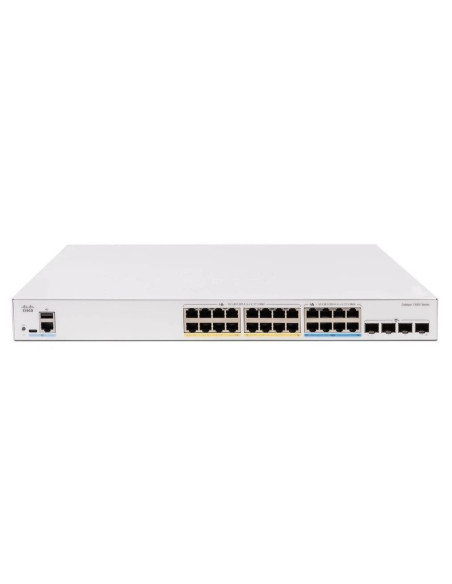 Cisco Catalyst C1300X-24T-4X Przełącznik Sieciowy Zarządzany L3 10G Ethernet (100/1000/10000) Szary
