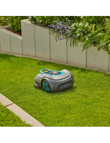 Gardena Smart Sileno Free Kosiarka Robot Bateria Czarny, Szary