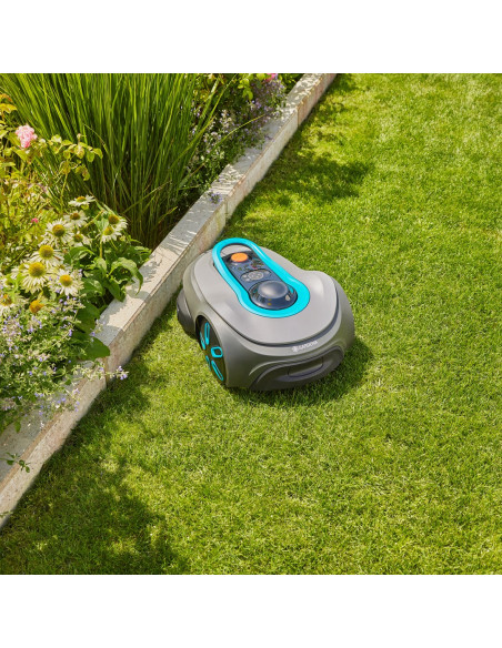 Gardena Smart Sileno Free Kosiarka Robot Bateria Czarny, Szary