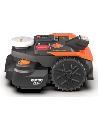 Worx Wr308E Kosiarka Kosiarka Robot Bateria Czarny, Pomarańczowy