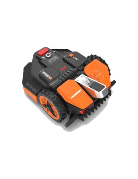 Worx Landroid Vision L1600 Kosiarka Robot Bateria Czarny, Pomarańczowy, Czerwony, Srebrny