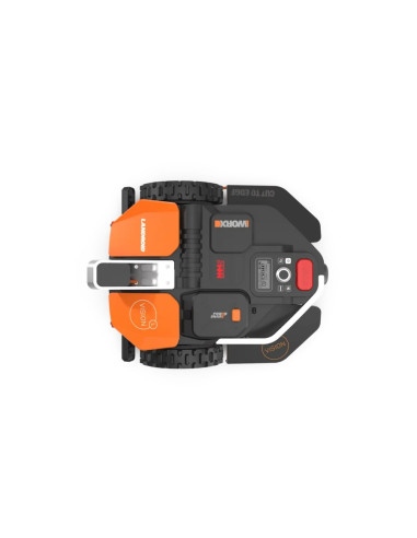 Worx Landroid Vision L1600 Kosiarka Robot Bateria Czarny, Pomarańczowy, Czerwony, Srebrny
