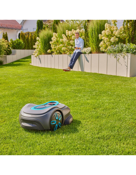 Gardena Smart Sileno Max Kosiarka Robot Bateria Czarny, Szary