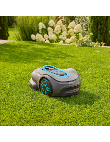 Gardena Smart Sileno Max Kosiarka Robot Bateria Czarny, Szary