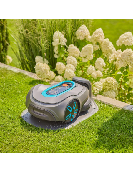 Gardena Smart Sileno Max Kosiarka Robot Bateria Czarny, Szary
