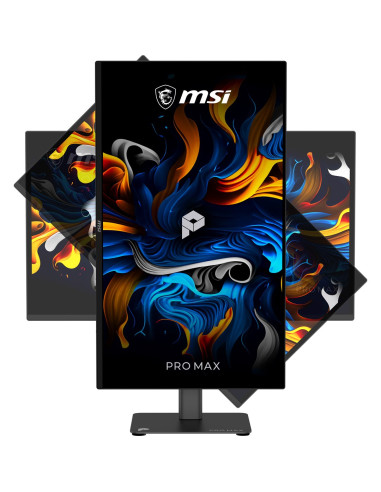 Msi Pro Max 271Upx12G Monitor Komputerowy 67,3 Cm (26.5") 3840 X 2160 Px Ultrawide Full Hd Qd-Oled Czarny