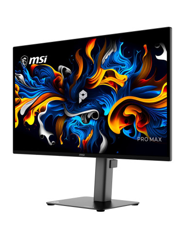 Msi Pro Max 271Upx12G Monitor Komputerowy 67,3 Cm (26.5") 3840 X 2160 Px Ultrawide Full Hd Qd-Oled Czarny