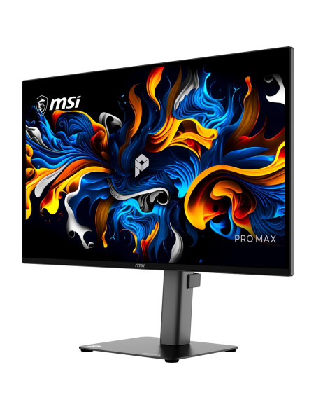 Msi Pro Max 271Upx12G Monitor Komputerowy 67,3 Cm (26.5") 3840 X 2160 Px Ultrawide Full Hd Qd-Oled Czarny
