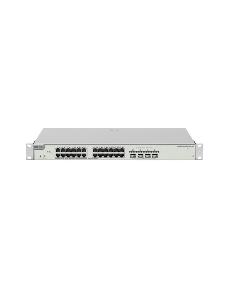 Ruijie Networks Rg-Nbs5200-24Gt4Xs-P-V2 Przełącznik Sieciowy Zarządzany L3 Gigabit Ethernet (10/100/1000) Obsługa Poe 1U Szary