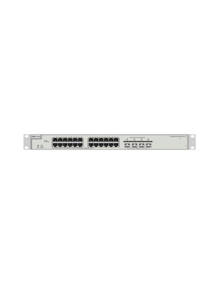 Ruijie Networks Rg-Nbs5200-24Gt4Xs-P-V2 Przełącznik Sieciowy Zarządzany L3 Gigabit Ethernet (10/100/1000) Obsługa Poe 1U Szary