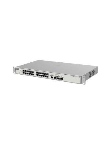 Ruijie Networks Rg-Nbs5200-24Gt4Xs-P-V2 Przełącznik Sieciowy Zarządzany L3 Gigabit Ethernet (10/100/1000) Obsługa Poe 1U Szary