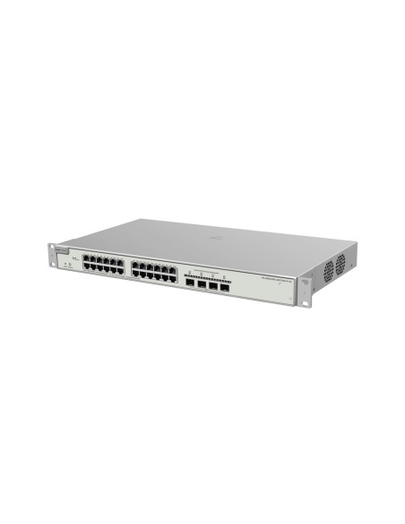 Ruijie Networks Rg-Nbs5200-24Gt4Xs-P-V2 Przełącznik Sieciowy Zarządzany L3 Gigabit Ethernet (10/100/1000) Obsługa Poe 1U Szary