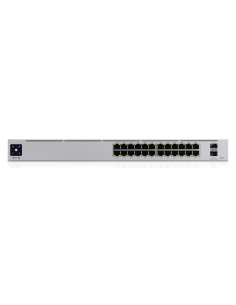 Ubiquiti Unifi Pro 24-Port Poe Zarządzany L2/L3 Gigabit Ethernet (10/100/1000) Obsługa Poe 1U Srebrny