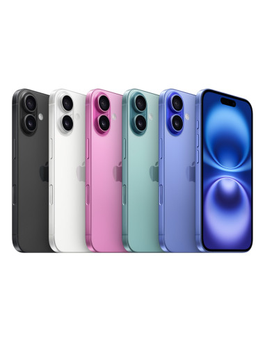 Apple Iphone 16 15,5 Cm (6.1") Dual Sim Ios 18 5G Usb Type-C 128 Gb Różowy
