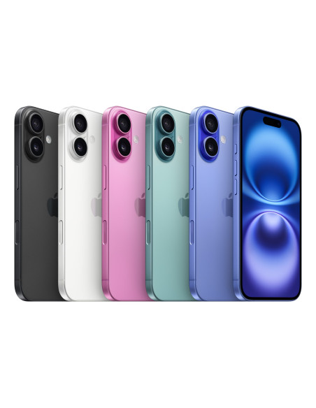 Apple Iphone 16 15,5 Cm (6.1") Dual Sim Ios 18 5G Usb Type-C 128 Gb Różowy
