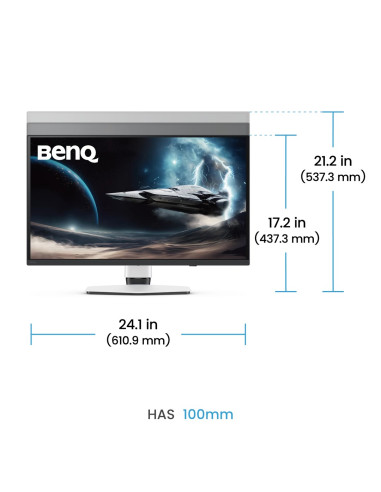 Monitor Benq Mobiuz Oled 27" Ex271Uz 240Hz