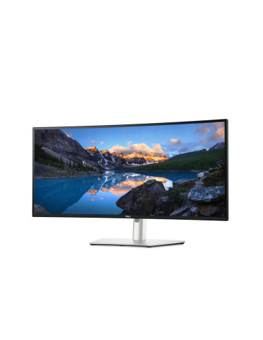 Dell Ultrasharp U3425We Monitor Komputerowy 86,4 Cm (34") 3440 X 1440 Px Wide Quad Hd Lcd Czarny, Srebrny