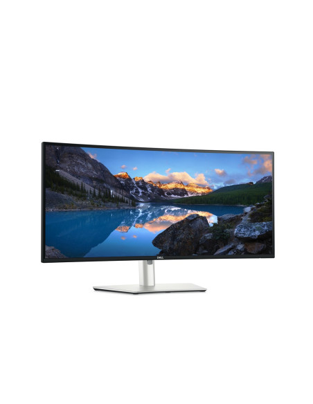 Dell Ultrasharp U3425We Monitor Komputerowy 86,4 Cm (34") 3440 X 1440 Px Wide Quad Hd Lcd Czarny, Srebrny