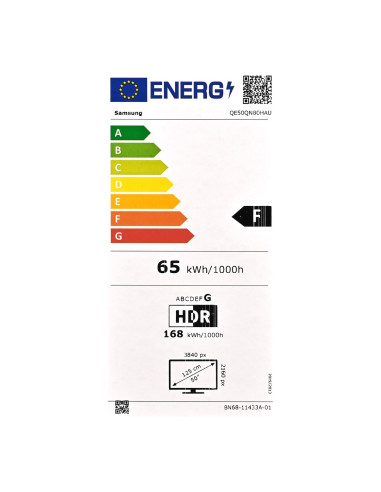 Telewizor 65" Samsung Qe65Qn80H Qd-Miniled 4K