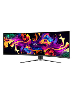 Msi Mpg 491Cqp Qd-Oled Monitor Komputerowy 124,5 Cm (49") 5120 X 1440 Px Dual Wqhd Czarny