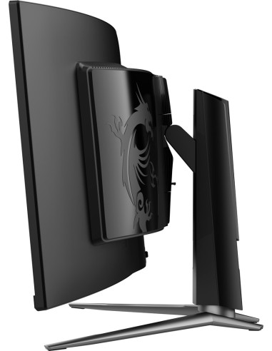 Msi Mpg 491Cqp Qd-Oled Monitor Komputerowy 124,5 Cm (49") 5120 X 1440 Px Dual Wqhd Czarny
