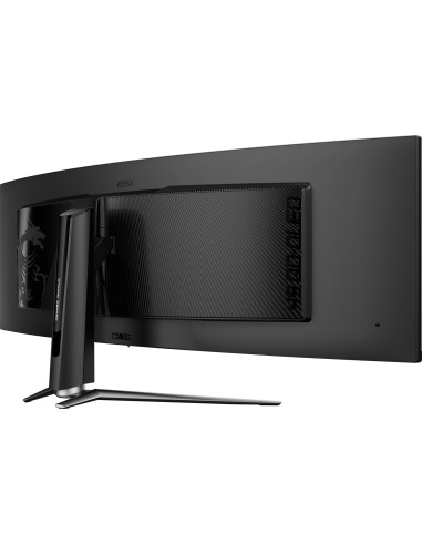 Msi Mpg 491Cqp Qd-Oled Monitor Komputerowy 124,5 Cm (49") 5120 X 1440 Px Dual Wqhd Czarny