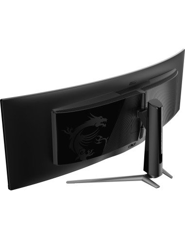 Msi Mpg 491Cqp Qd-Oled Monitor Komputerowy 124,5 Cm (49") 5120 X 1440 Px Dual Wqhd Czarny