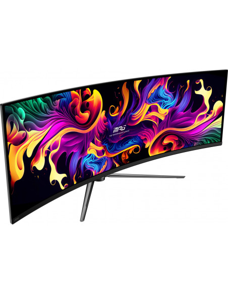 Msi Mpg 491Cqp Qd-Oled Monitor Komputerowy 124,5 Cm (49") 5120 X 1440 Px Dual Wqhd Czarny