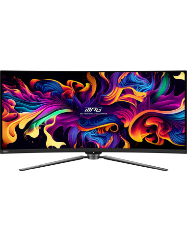 Msi Mpg 341Cqpx Qd-Oled Monitor Komputerowy 86,4 Cm (34") 3440 X 1440 Px Ultrawide Quad Hd Czarny