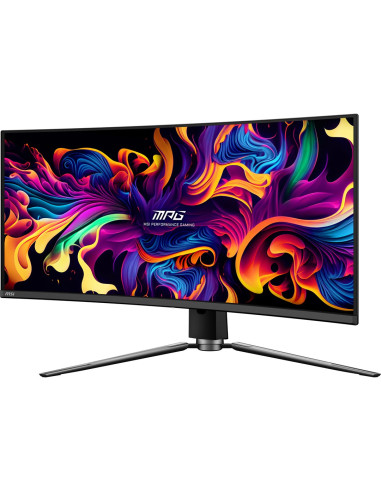 Msi Mpg 341Cqpx Qd-Oled Monitor Komputerowy 86,4 Cm (34") 3440 X 1440 Px Ultrawide Quad Hd Czarny