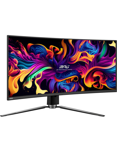 Msi Mpg 341Cqpx Qd-Oled Monitor Komputerowy 86,4 Cm (34") 3440 X 1440 Px Ultrawide Quad Hd Czarny