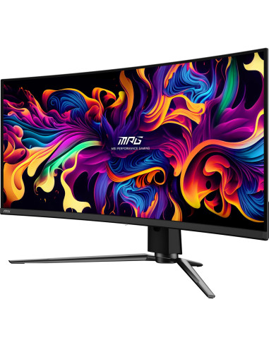 Msi Mpg 341Cqpx Qd-Oled Monitor Komputerowy 86,4 Cm (34") 3440 X 1440 Px Ultrawide Quad Hd Czarny