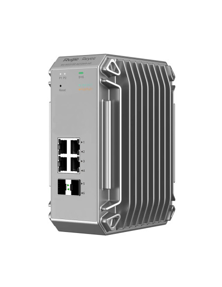 Ruijie Networks Rg-Nis3100-8Gt4Sfp-Hp Przełącznik Sieciowy Zarządzany L2 Gigabit Ethernet (10/100/1000) Obsługa Poe Szary