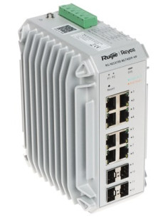 Ruijie Networks Rg-Nis3100-8Gt4Sfp-Hp Przełącznik Sieciowy Zarządzany L2 Gigabit Ethernet (10/100/1000) Obsługa Poe Szary 2