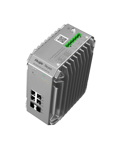 Ruijie Networks Rg-Nis3100-8Gt4Sfp-Hp Przełącznik Sieciowy Zarządzany L2 Gigabit Ethernet (10/100/1000) Obsługa Poe Szary
