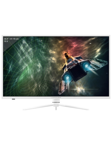 Lc-Power Lc-M39-Qhd-165-C Monitor Komputerowy 97,8 Cm (38.5") 2560 X 1440 Px Quad Hd Led Biały