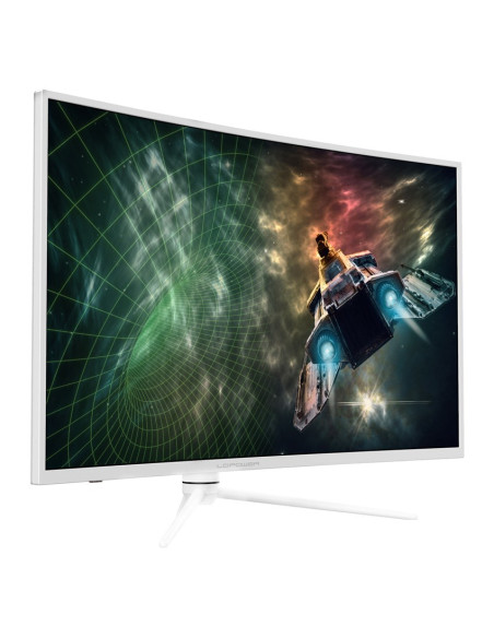 Lc-Power Lc-M39-Qhd-165-C Monitor Komputerowy 97,8 Cm (38.5") 2560 X 1440 Px Quad Hd Led Biały