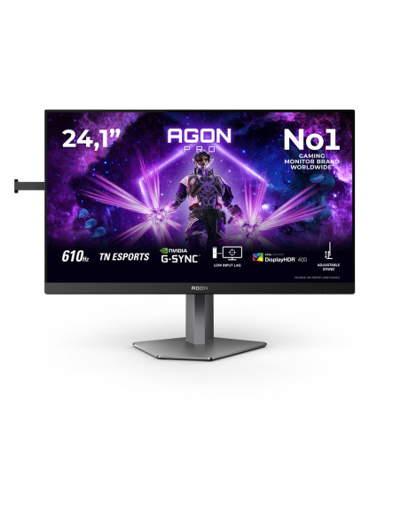 Aoc G2 Ag246Fk6 Monitor Komputerowy 61,2 Cm (24.1") 1920 X 1080 Px Full Hd Led Czarny, Szary