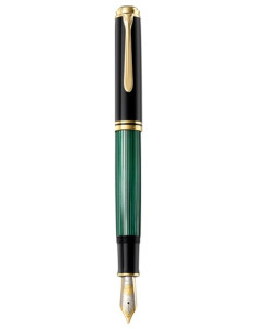 Pelikan Souverän 1000 Wieczne Pióro Czarny, Zielony 1 Szt.
