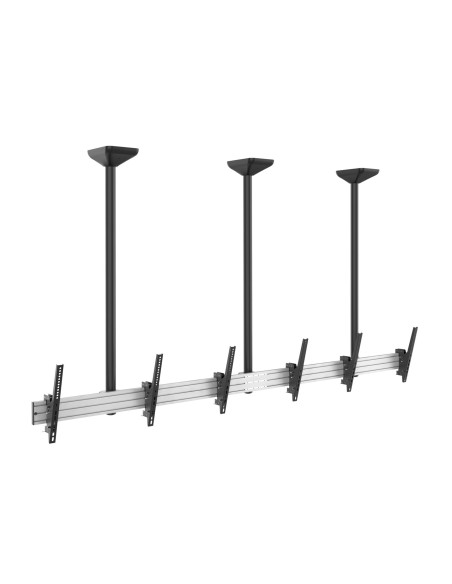 Equip 650374 Uchwyt Do Telewizorów 127 Cm (50") Czarny, Srebrny
