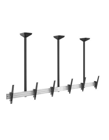 Equip 650374 Uchwyt Do Telewizorów 127 Cm (50") Czarny, Srebrny