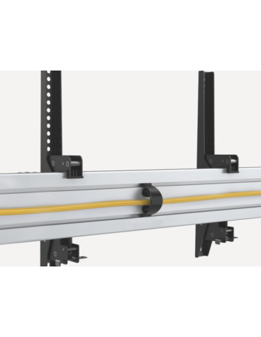 Equip 650374 Uchwyt Do Telewizorów 127 Cm (50") Czarny, Srebrny