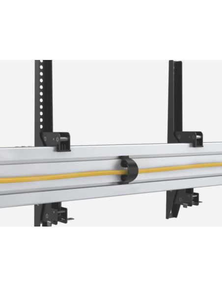 Equip 650374 Uchwyt Do Telewizorów 127 Cm (50") Czarny, Srebrny
