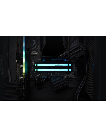 Kingston Ddr5 32Gb 6000Mt/S Cl30 Dimm (Kit Of 2) Fury Beast Rgb Expo