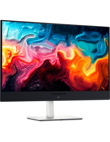 Dell Plus S3225Qc Monitor Komputerowy 80,3 Cm (31.6") 3840 X 2160 Px 4K Ultra Hd Qd-Oled Czarny, Srebrny