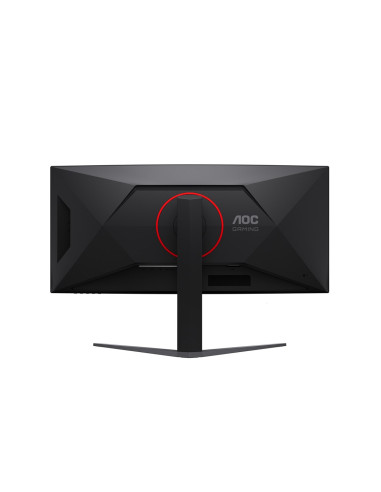 Aoc G4 Cu34G4Zca Monitor Komputerowy 86,4 Cm (34") 3440 X 1440 Px Wide Quad Hd Czarny, Czerwony
