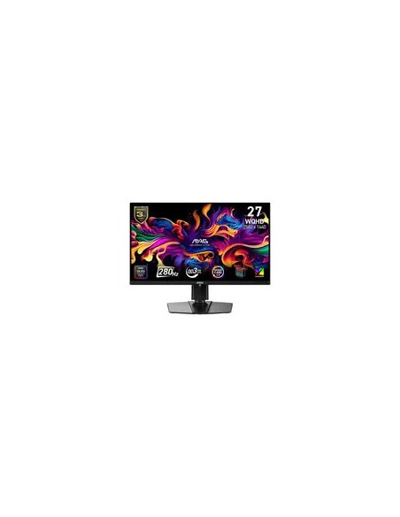 Msi Mag 271Qp Qd-Oled X28 Monitor Komputerowy 67,3 Cm (26.5") 2560 X 1440 Px Wide Quad Hd Czarny