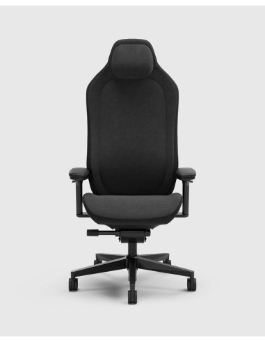 Fractal Design Refine 2 Fabric Dark Fotel Dla Gracza Wyściełane Siedzisko Tapicerowane Czarny